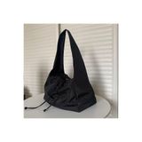 MUTE BAG Su Geçirmez Tote Bag/Çapraz Kullanıma Uygun Siyah Okul Omuz Çantası (50 * 30) siyah