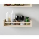 Mutfak Baharat Rafı Ahşap 40 x 10 x 9 cm Ikea Duvar Rafı Baharatlık Raf