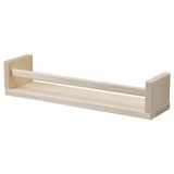 Mutfak Baharat Rafı Meridyendukkan Düzenleyici Raf Masif Ağaç Kullanışlı Raf 40x10x9 Cm