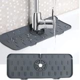 Mutfak Banyo Lavabo Kenarı Süper Musluk Su Sıçrama Önleyici Slikon Matı