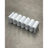 Mutfak Bıçaklık Tutucu Düzenleyici Çok Fonksiyonlu Bıçak Standı Modern Bıçaklık Bloğu Hijyenik ve Güvenli Saklama Mutfak Düzenleyici Organizer-Kitchen Knife Block Holder Organizer (259mm)