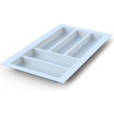 Mutfak Çekmece Içi Beyaz Modüler Kaşıklık 29CM x 48CM (Yanlar ve Boydan 4cm Kesilebilir)