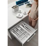 Mutfak Çekmece Içi Kaşıklık 44CM x 48CM Yanlar ve Boydan 4cm Kesilebilir, Beyaz - 44 x 48 cm