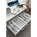 Mutfak Çekmece Içi Kaşıklık 84CM x 48CM Yanlar ve Boydan 4cm Kesilebilir, Beyaz - 84 x 48 cm
