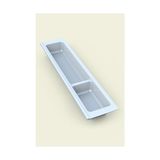 Mutfak Çekmece Içi Modüler Iki Bölmeli Kaşıklık Beyaz 11CMX48CM(BOYDAN 4cm Kesilebilir) - standart