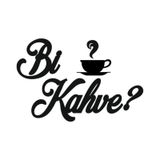 Mutfak Duvar Süsü Bi Kahve Yazılı