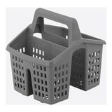 Mutfak Düzenleyici Kaşıklık Masa Üstü Kalemlik 4 Bölmeli Organizer 2 Adet Antrasit 14X14