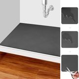 Mutfak için Lavabo Altı, Süper Emici Hızlı Kuruyan Mutfak Banyo Dolabı Mat, 86,38 cm X 55,88 cm veya Daha Küçük Kesim Lavabo Damlama Tepsisinin Altına, Lavabo Altına Kolay Temizlenir