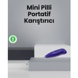 Mutfak İçin Mini El Mikseri – Kahve, Süt, Krema Ve Sos Karıştırıcı FRTKGT25DYMUCZZZYUMURTAÇIRPICI-3