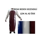 Mutfak Kasap Iş Işçi Bulaşık Pvc Önlük - 456174525 mavi