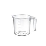 Mutfak Köşesi 1.5 Litre Şeffaf Maşrapa – Ölçülü Plastik Su, Sıvı ve Hamur Ölçeği (14×13 cm)