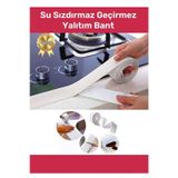 Mutfak Lavabo Klozet Duvar Duşakabin Derz Dolgu Fayans Kapatıcı 1,5 mt Su Sızdırmaz Geçirmez Bant