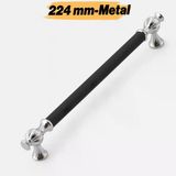 Mutfak Mobilya Çekmece Metal Dolap Kapak Kulpları Dolabı Kulbu Kulpu 224 Mm 22.4 Cm Krom Siyah