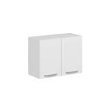 Mutfak Modül Duz Üst 2Dk1R 80-H60Cm Dolap Beyaz Beyaz Mdf