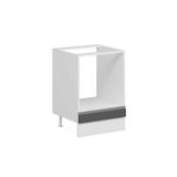 Mutfak Modül Hg_J Alt 1K 60Cm Ank Dolap Beyaz Antrasit Mdf