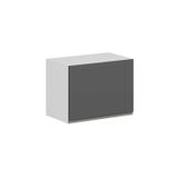 Mutfak Modül Hg_J Üst 1Dk 60-45-H60Cm Asp Dolap Beyaz Antrasit Mdf