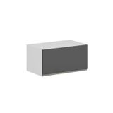Mutfak Modül Hg_J Üst 1Yk 60-H30Cm Dav Dolap Beyaz Antrasit Mdf