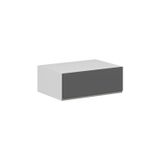 Mutfak Modül Hg_J Üst 1Yk 80-H30Cm Yuk Dolap Beyaz Antrasit Mdf