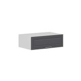 Mutfak Modül Mbr_C Üst 1Yk 90-H30Cm Yuk Dolap Beyaz Antrasit Mdf