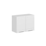 Mutfak Modül Mbr_C Üst 2Dk1R 80-H60Cm Dolap Beyaz Beyaz Mdf