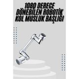 Mutfak Musluk Başlığı 1080 Derece Dönebilir Oynar Başlıklı Musluk Aparatı - Lisinya