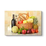 Mutfak Sepeti Tablosu 100 x 70
