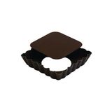Mutfak Tart Kalıbı Mini Kare Çıkma Tabanlı 10 cm