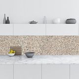 Mutfak Tezgah Arası Folyo Fayans Kaplama Folyosu Granite Marble Design 60x200 cm
