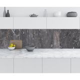 Mutfak Tezgah Arası Folyo Fayans Kaplama Folyosu Limestone Marble 60x100 cm