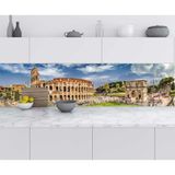 Mutfak Tezgah Arası Folyo Fayans Kaplama Folyosu Roma 60x500 cm