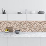 Mutfak Tezgah Arası Folyo Fayans Kaplama Folyosu Seramik Design 60x500 cm