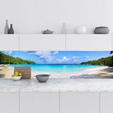 Mutfak Tezgah Arası Folyo Fayans Kaplama Folyosu Seyshelles 60x100 Cm