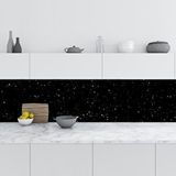 Mutfak Tezgah Arası Folyo Fayans Kaplama Folyosu Star Galaxy 60x200 cm