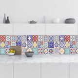 Mutfak Tezgah Arası Folyo Fayans Kaplama Folyosu Türk Fayans Desen 60x300 Cm