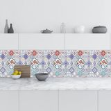 Mutfak Tezgah Arası Folyo Fayans Kaplama Folyosu Türk Karo 60x500 cm