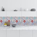 Mutfak Tezgah Arası Folyo Fayans Kaplama Folyosu Türk Seramik Karo 60x300 cm