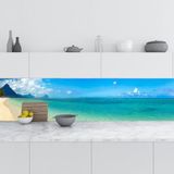 Mutfak Tezgah Arası Folyo Fayans Kaplama Folyosu Wolmar 60x400 cm