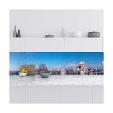 Mutfak Tezgah Arası, Folyosu Istanbul Panorama, Folyo Fayans Kaplama, 60X100 cm - 10 cm