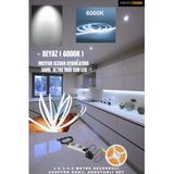 Mutfak Tezgah Üstü Için Ince Cob Şerit Led 12V Adaptör Tak Çalıştır Anahtarlı ( 6000K)