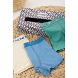 Mutig Tencel™ Modal Erkek Çocuk Boxer (3'lü) - 3 - 4 Yaş - Açık Mavi - Krem