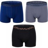 Mutig Tencel™ Modal Erkek Çocuk Boxer (3'lü) - 3 - 4 Yaş - Antrasit - Siyah - Lacivert
