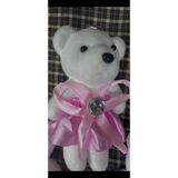 Mutkin Strafor ayı boy 11 Cm paket 10 lü (10 ADET) PEMBE