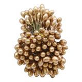 Mutkin Yapay Çiçek Tohumu(ERCİK)-Yapay Çiçek Yapımı İçin Stamens-300 adet -Gold Altın Renk