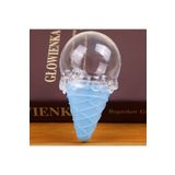 mutlu adım 12 Adet 6x11cm Dondurma Külah Plastik Kutu