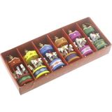 Mutlu Adım 6 Renkli Minik Atlı Karınca Süs 3 x 7.5 cm Dekoratif Objeler