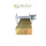 MUTLU AĞAÇ ÜRÜNLERİ Kereste- Ithal Fırınlanmış Çam Ağacından 5x10(NET4X9) 150cm 4 Adet Silinmiş Hobilik Kereste