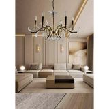 Mutlu Aydınlatma Avize 6 Li Modern ,Salon,Oturma,Yatak Odası Altın Sarı