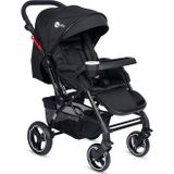 MUTLU BEBE 4 Baby Active Plus Sky Serisi Çift Yönlü Bebek Arabası Siyah