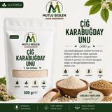 Mutlu Beslen Kooperatifi Çiğ Karabuğday Unu Glutensiz 500 GR