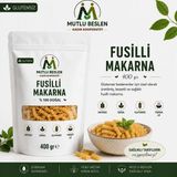 Mutlu Beslen Kooperatifi Glutensiz Fusilli Makarna 400 gr